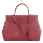 Louis Vuitton Epi Marly MM 2-Way Shoulder Bag Solid Leather Cowhide Logo Fuchsia