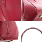 Louis Vuitton Epi Marly MM 2-Way Shoulder Bag Solid Leather Cowhide Logo Fuchsia — view 8