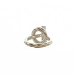 Hermes Echappee MM 51 Ring Horse Tack Toggle Clasp Silver — view 3