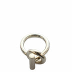 Hermes Echappee MM 51 Ring Horse Tack Toggle Clasp Silver — view 6