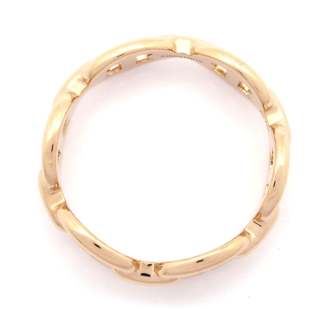 Hermes Ring Chaine D'ancre Enchainee 18k Pink Gold — view 4