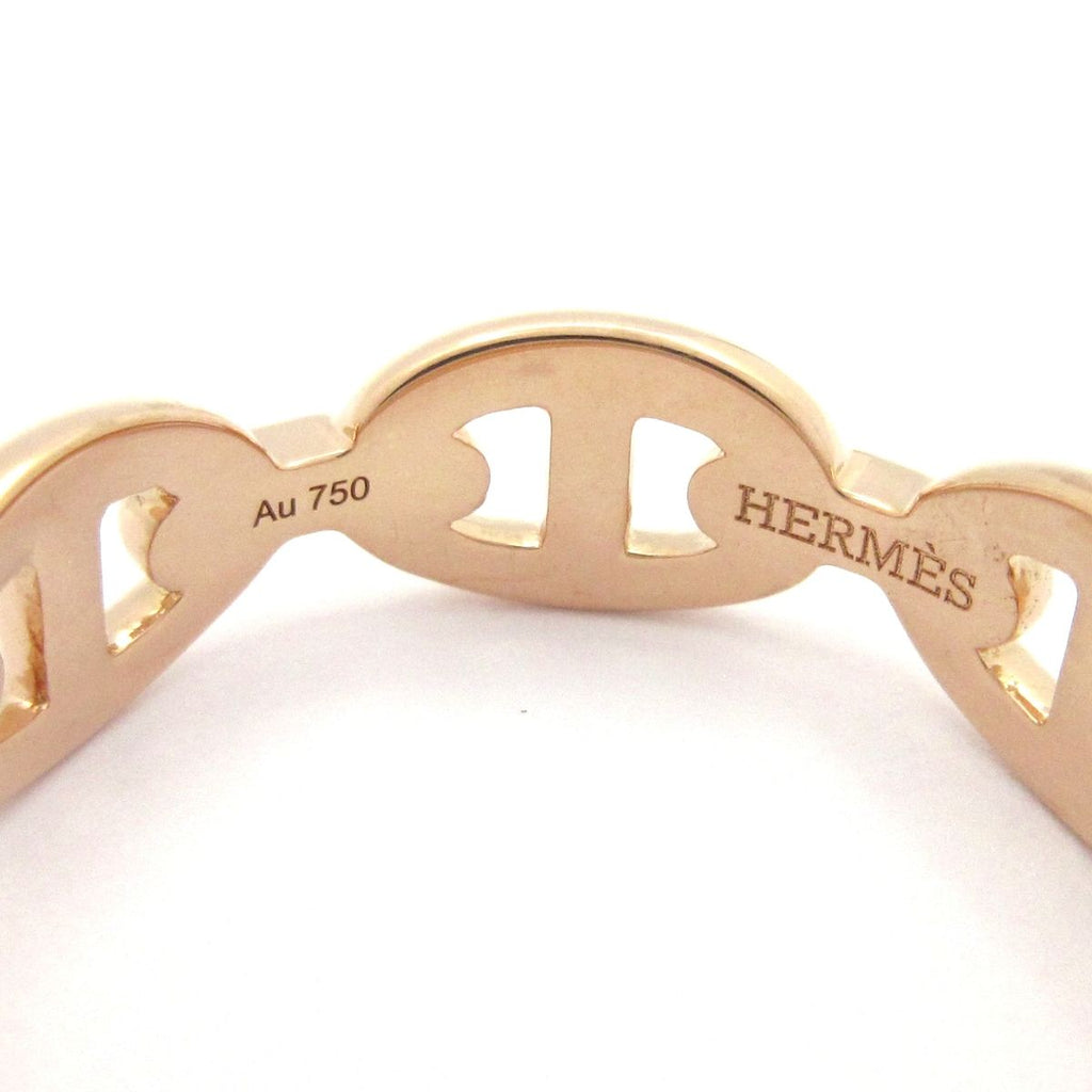 Hermes Ring Chaine D'ancre Enchainee 18k Pink Gold — view 5