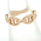 Hermes Ring Chaine D'ancre Enchainee 18k Pink Gold — view 2