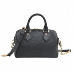 Louis Vuitton Monogram Empreinte Speedy Bandouliere 20 Shoulder Bag 2-Way Noir
