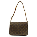 Louis Vuitton Shoulder Bag Monogram Musette Tango Short Strap