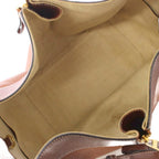 Loewe Hammock Small Shoulder Bag 2-Way Brown — view 5