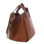 Loewe Hammock Small Shoulder Bag 2-Way Brown — view 2