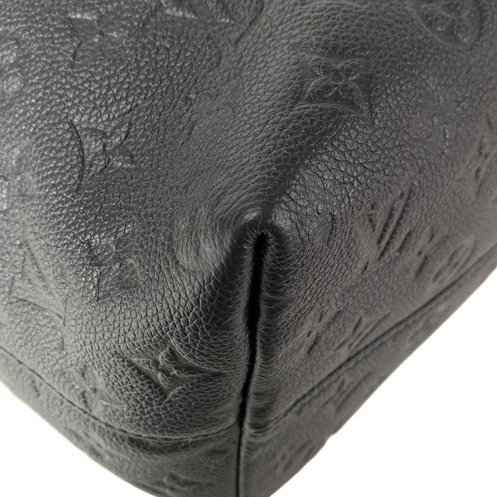 Louis Vuitton Backpack Monogram Empreinte Montsouris PM Noir Leather Cowhide — view 6