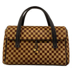 Louis Vuitton Handbag Damier Sauvage Lion Leather