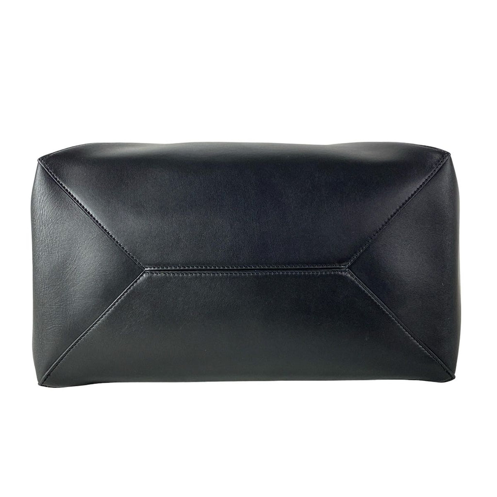 Loewe Tote Puzzle Fold Large Black Brown Warm Desert Leather — view 5