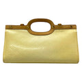 Louis Vuitton Handbag Monogram Vernis Roxbury Drive Perlee Leather