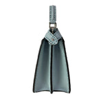 Fendi Handbag Peekaboo ISeeU Small Selleria Light Blue Leather — view 4