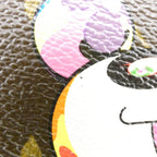Louis Vuitton Monogram Panda Porto Monnaie Zip Wallet — view 6