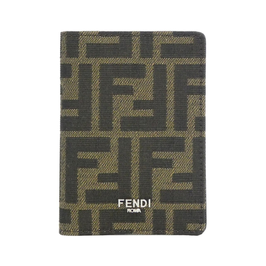 Fendi Card Case Holders Brown
