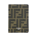Fendi Card Case Holders Brown