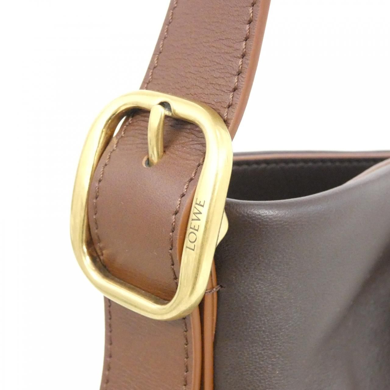 Loewe Drape Tote Brown — view 5