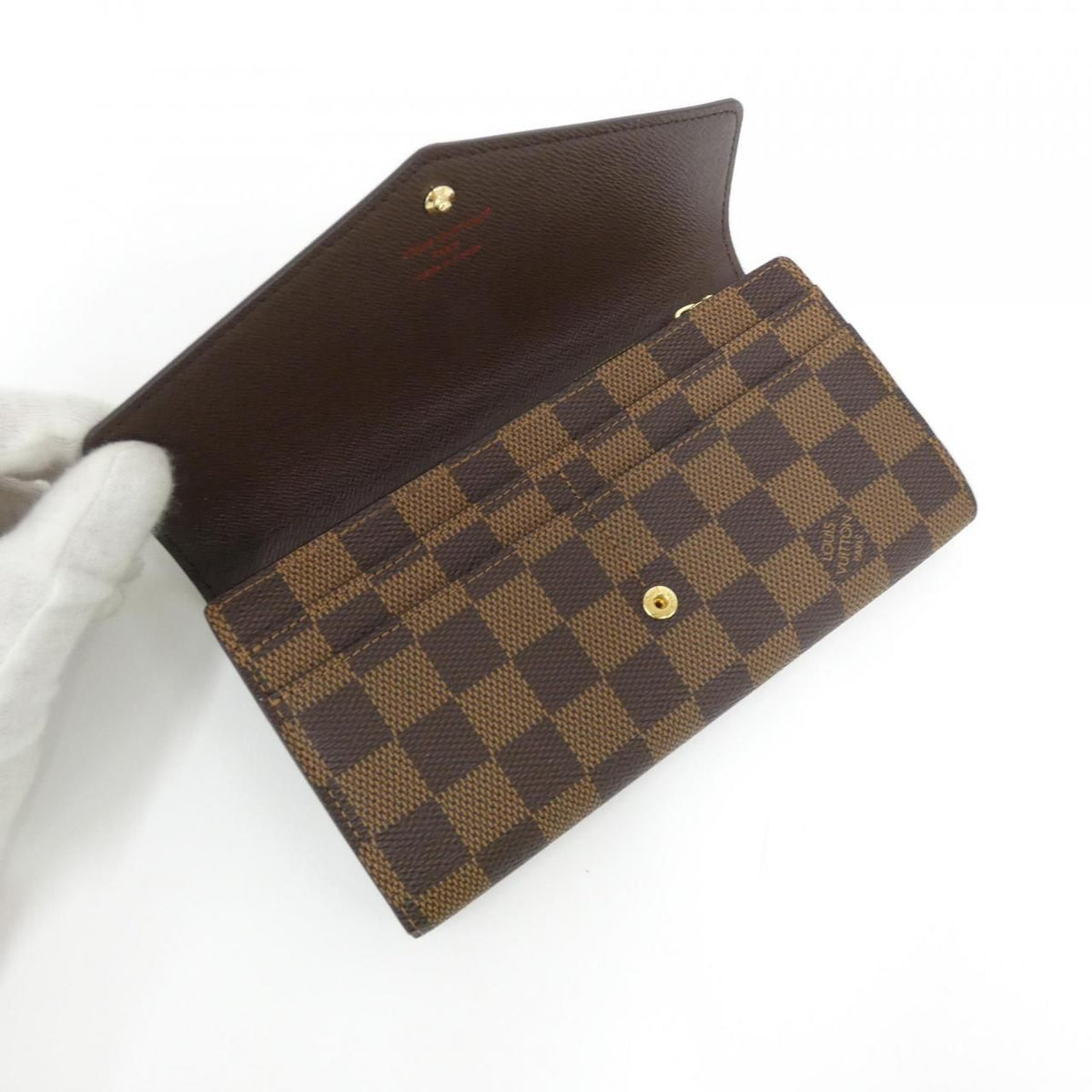 Louis Vuitton Damier Portefeuille Sarah Wallet — view 3