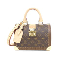 Louis Vuitton Monogram Speedy Trunk 20 Bag