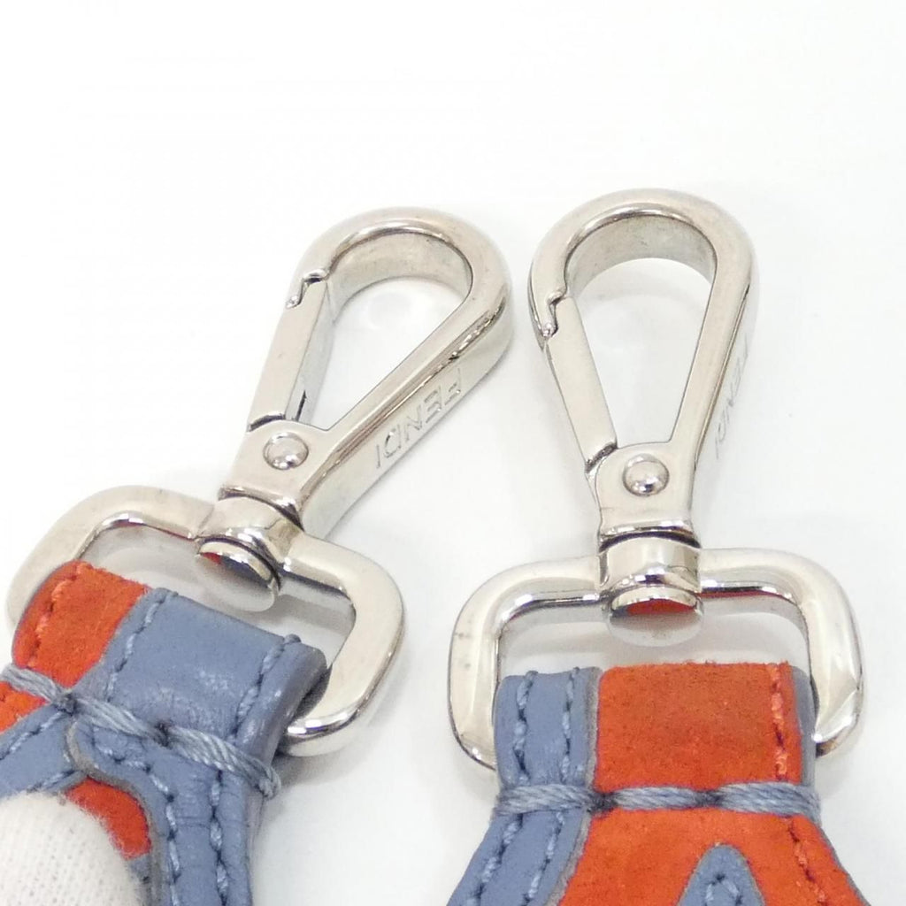 Fendi Strap You Bag Straps Blue — view 7