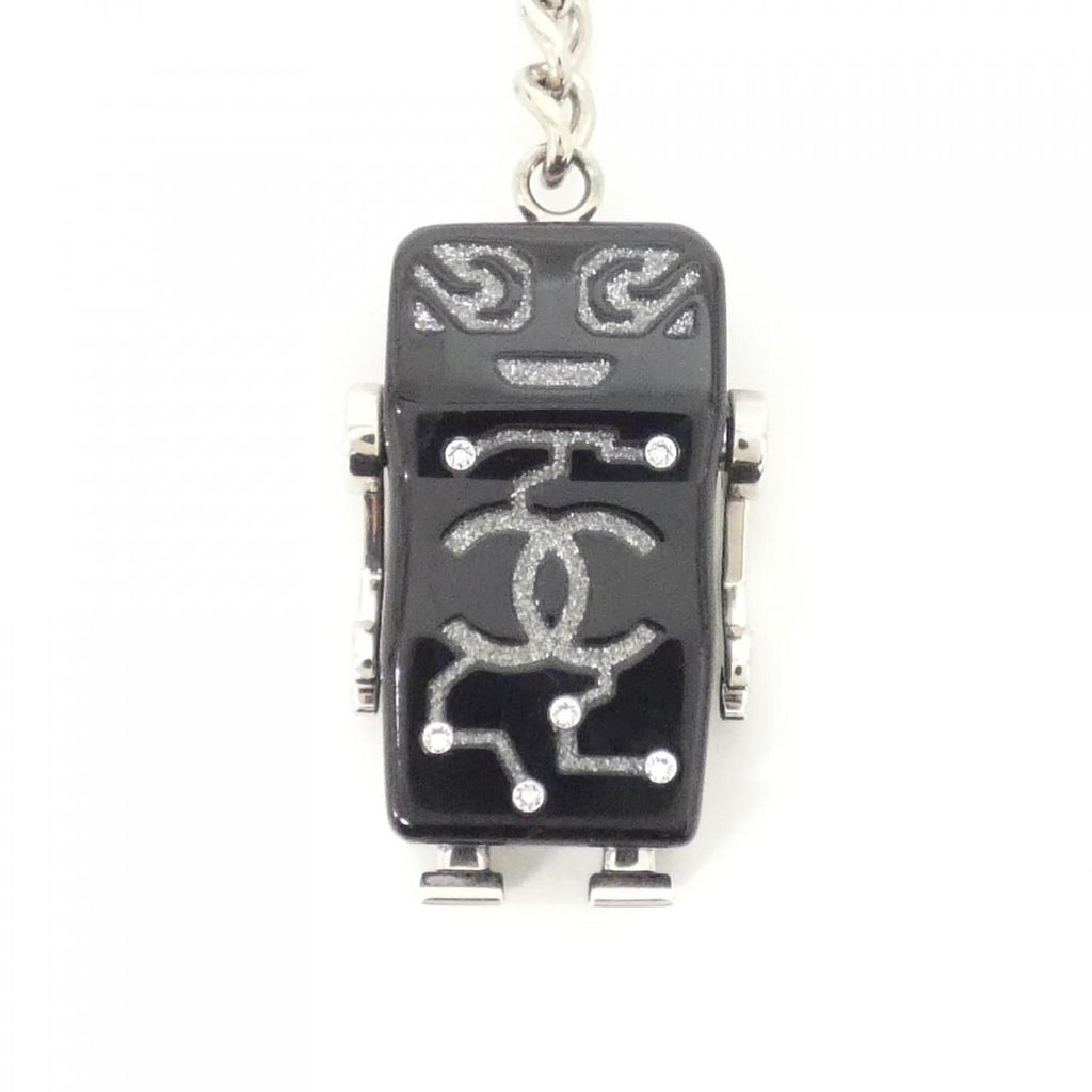 Chanel Key Holder Black Keychain — view 2