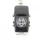Chanel Key Holder Black Keychain — view 3