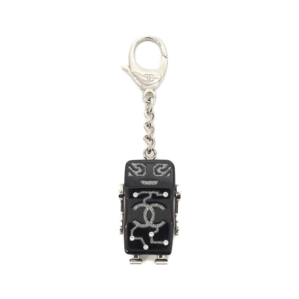 Chanel Key Holder Black Keychain