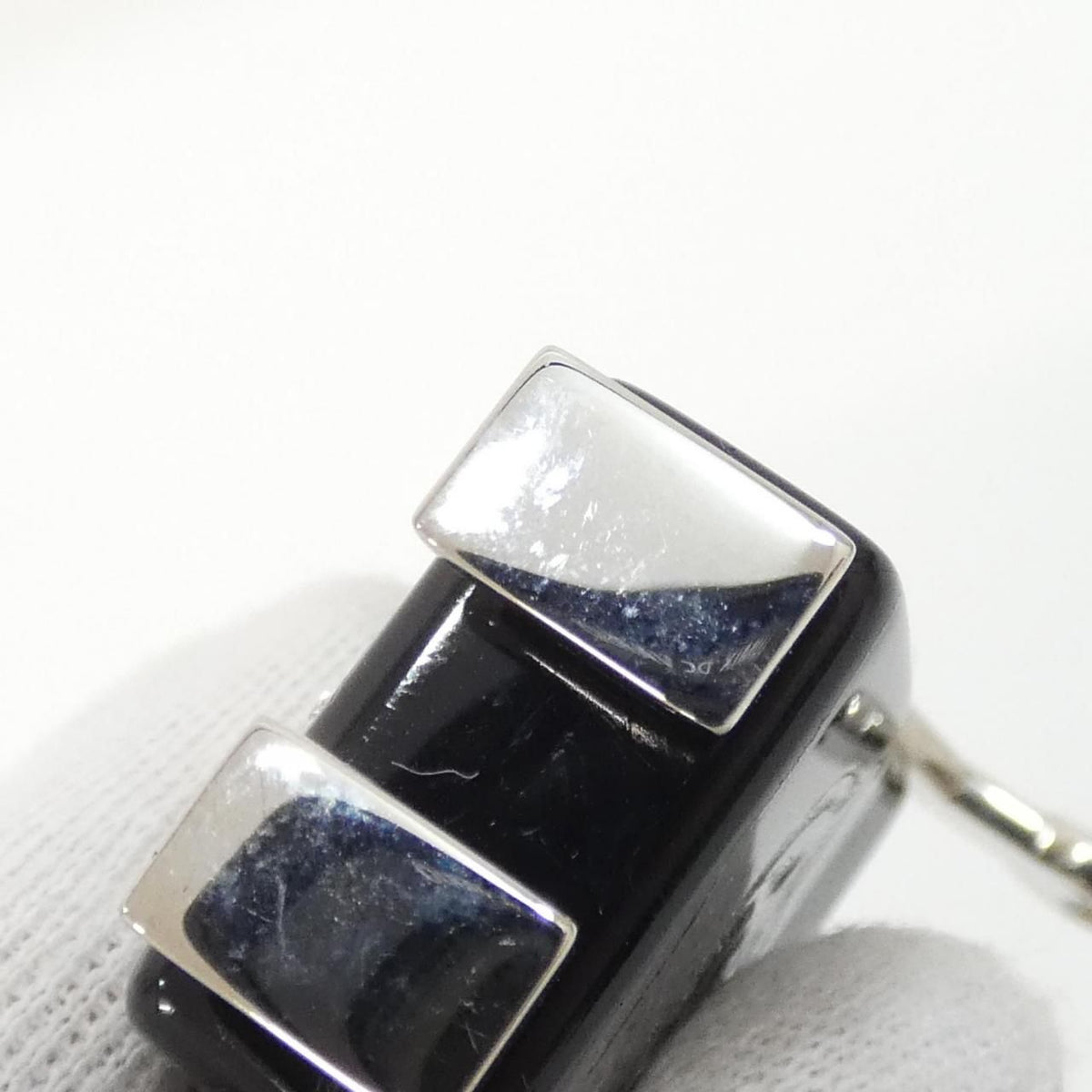 Chanel Key Holder Black Keychain — view 7