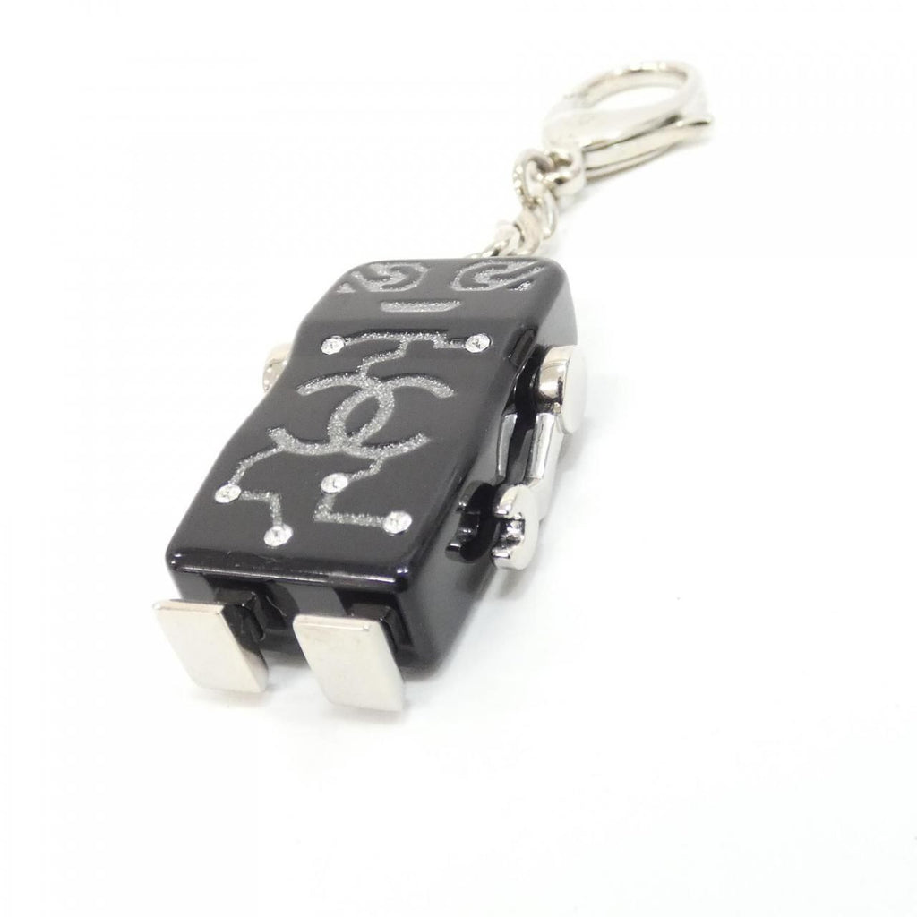 Chanel Key Holder Black Keychain — view 4