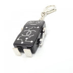 Chanel Key Holder Black Keychain — view 4