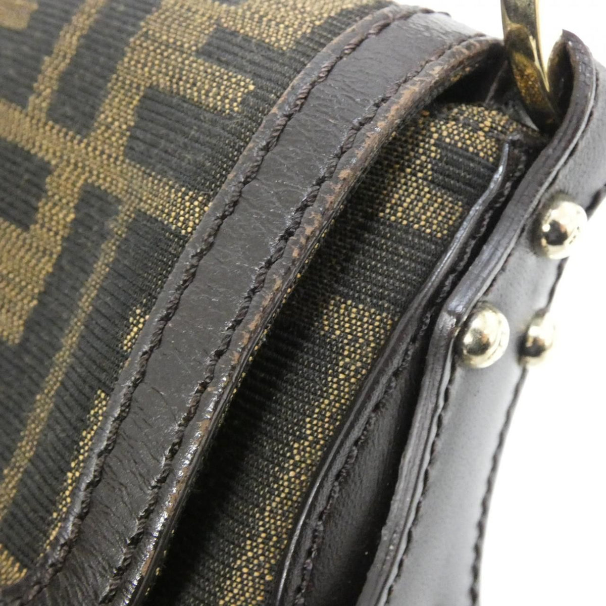 Fendi Shoulder Bag Brown — view 4