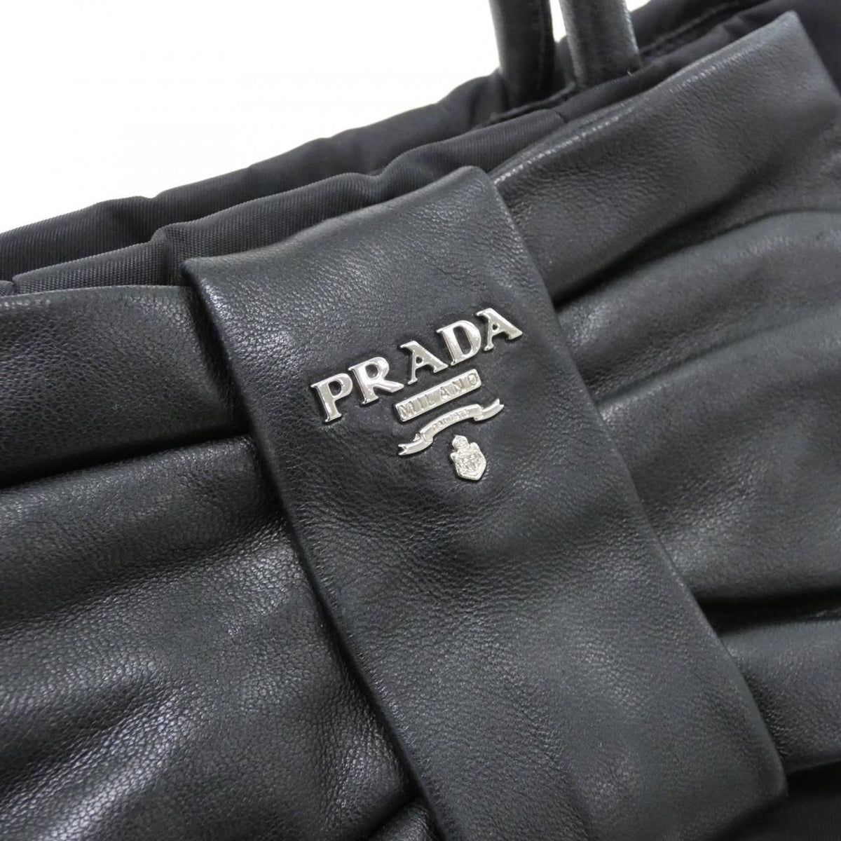 Prada Bag Handbag Silver — view 5