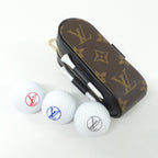 Louis Vuitton Monogram Set Togo Ruff Andrews Golf Set Shoulder Bag — view 6