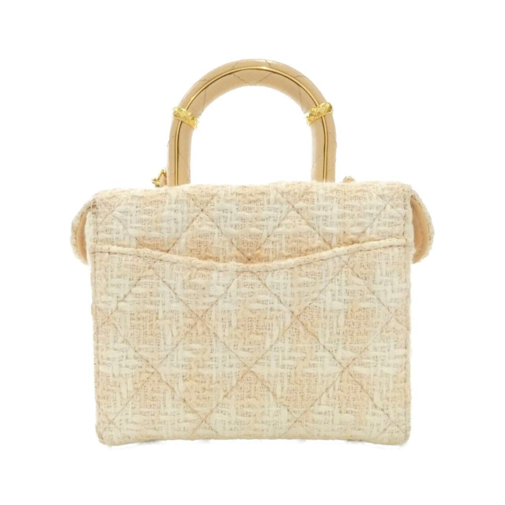 Chanel Bag Handbag Beige — view 2
