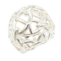Hermes Ring Chaine D'ancre Enchainee TGM 925 Sterling Silver