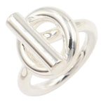 Hermes Ring Echappee MM 925 Sterling Silver