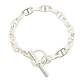Hermes Bracelet Chaine D'ancre PM 18 Links 925 Sterling Silver