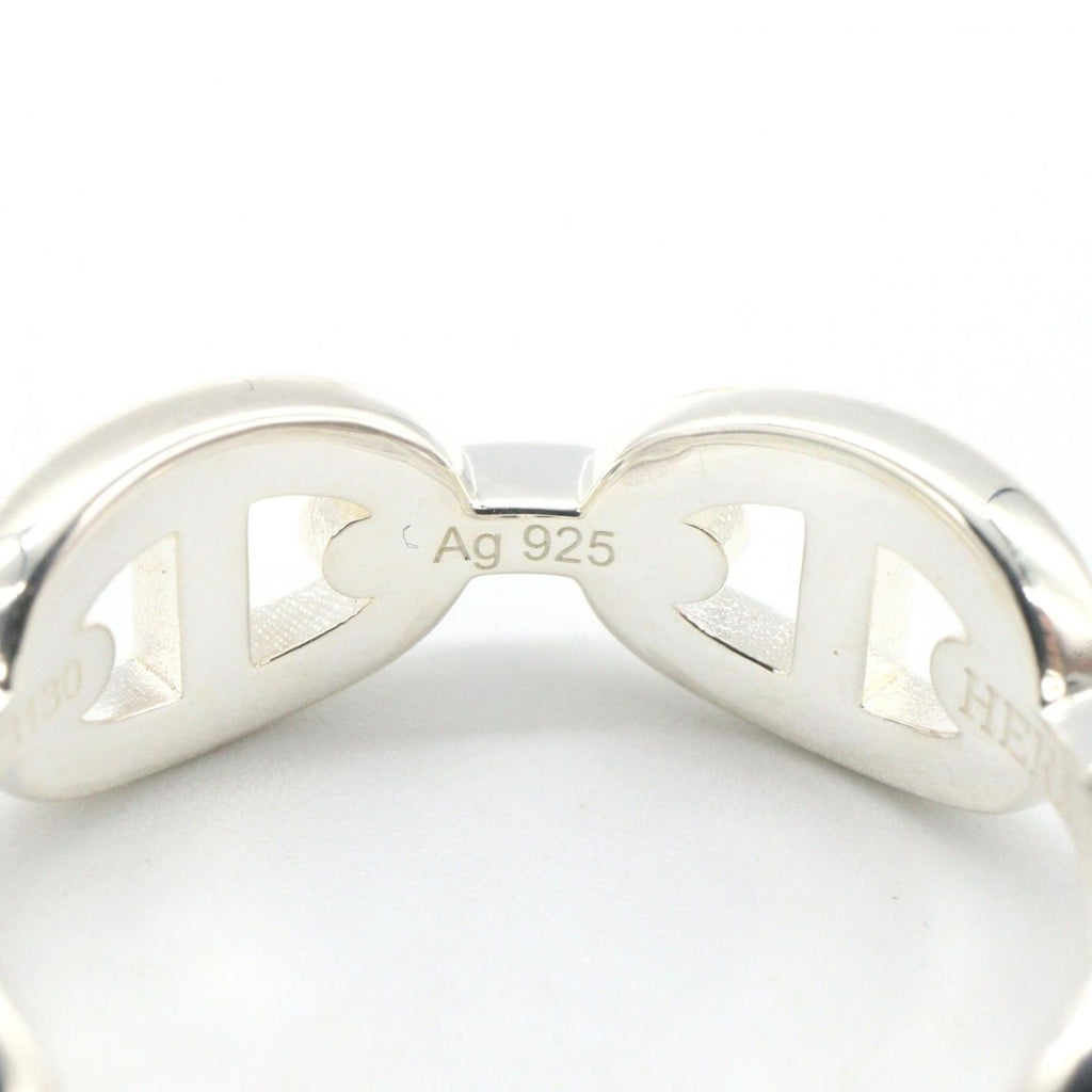 Hermes Ring Enchainee 925 Sterling Silver — view 6