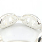 Hermes Ring Enchainee 925 Sterling Silver — view 4