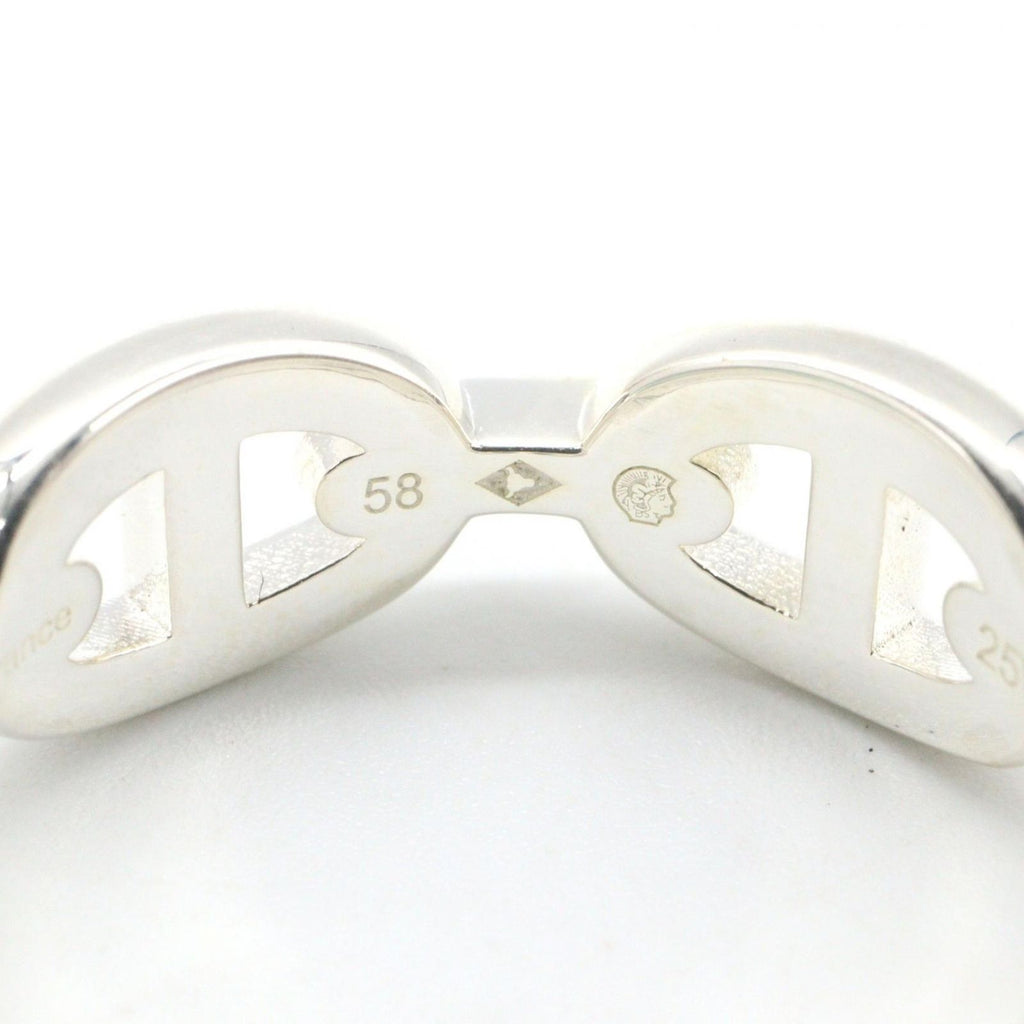 Hermes Ring Enchainee 925 Sterling Silver — view 5