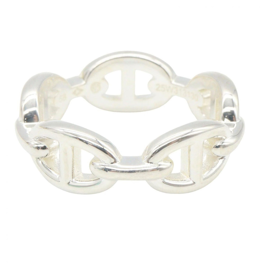 Hermes Ring Enchainee 925 Sterling Silver — view 3
