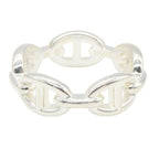 Hermes Ring Enchainee 925 Sterling Silver — view 3