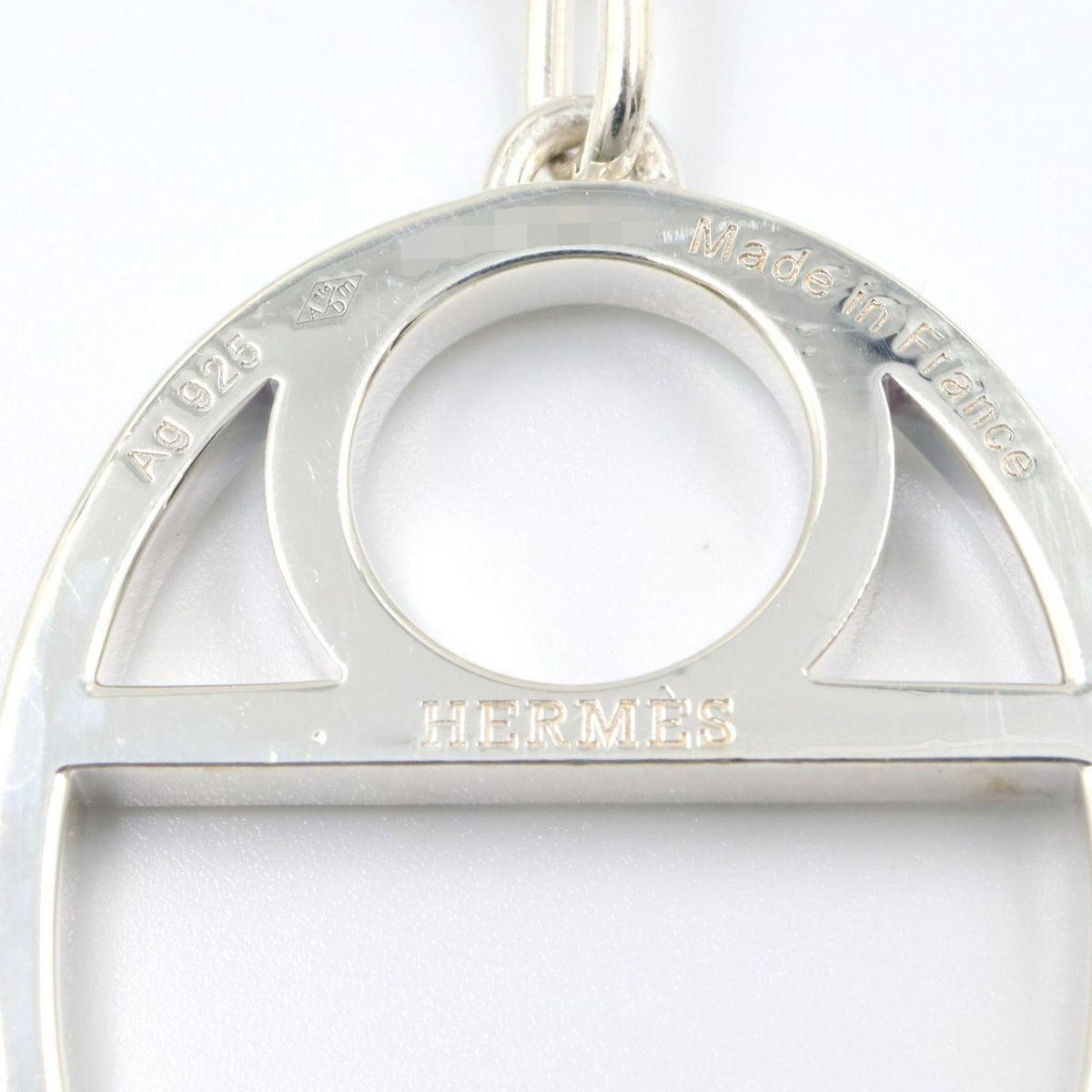 Hermes Earrings Chaine D'ancre Game 925 Sterling Silver — view 5