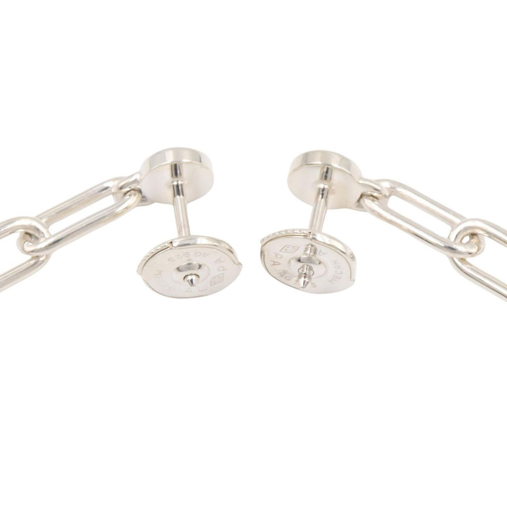 Hermes Earrings Chaine D'ancre Game 925 Sterling Silver — view 2