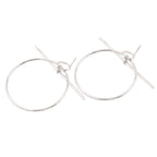 Hermes Earrings PM 925 Sterling Silver — view 3