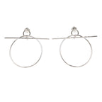 Hermes Earrings PM 925 Sterling Silver