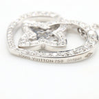 Louis Vuitton Necklace Pendentif Cool Diamond 43.5 18k White Gold — view 4