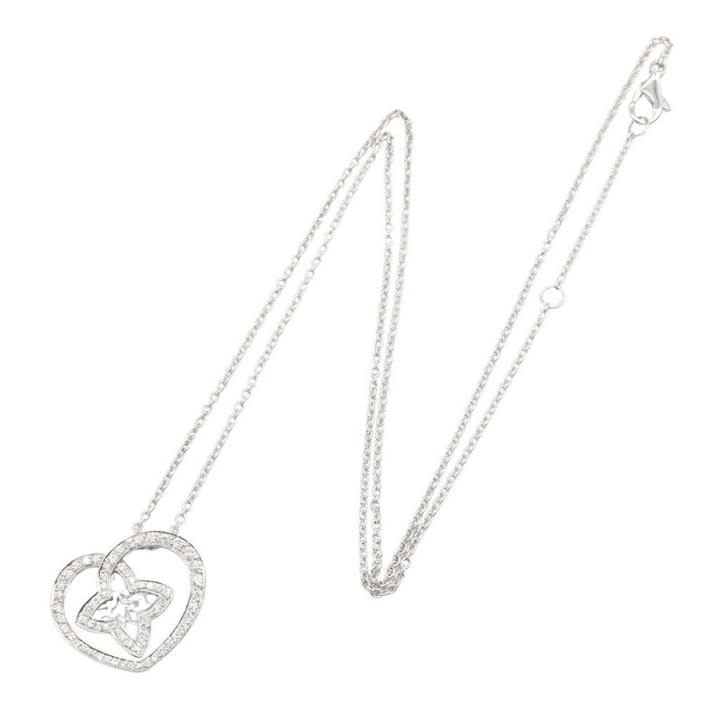 Louis Vuitton Necklace Pendentif Cool Diamond 43.5 18k White Gold — view 2