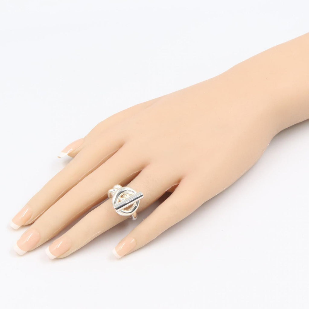Hermes Ring Croisette GM 925 Sterling Silver — view 8