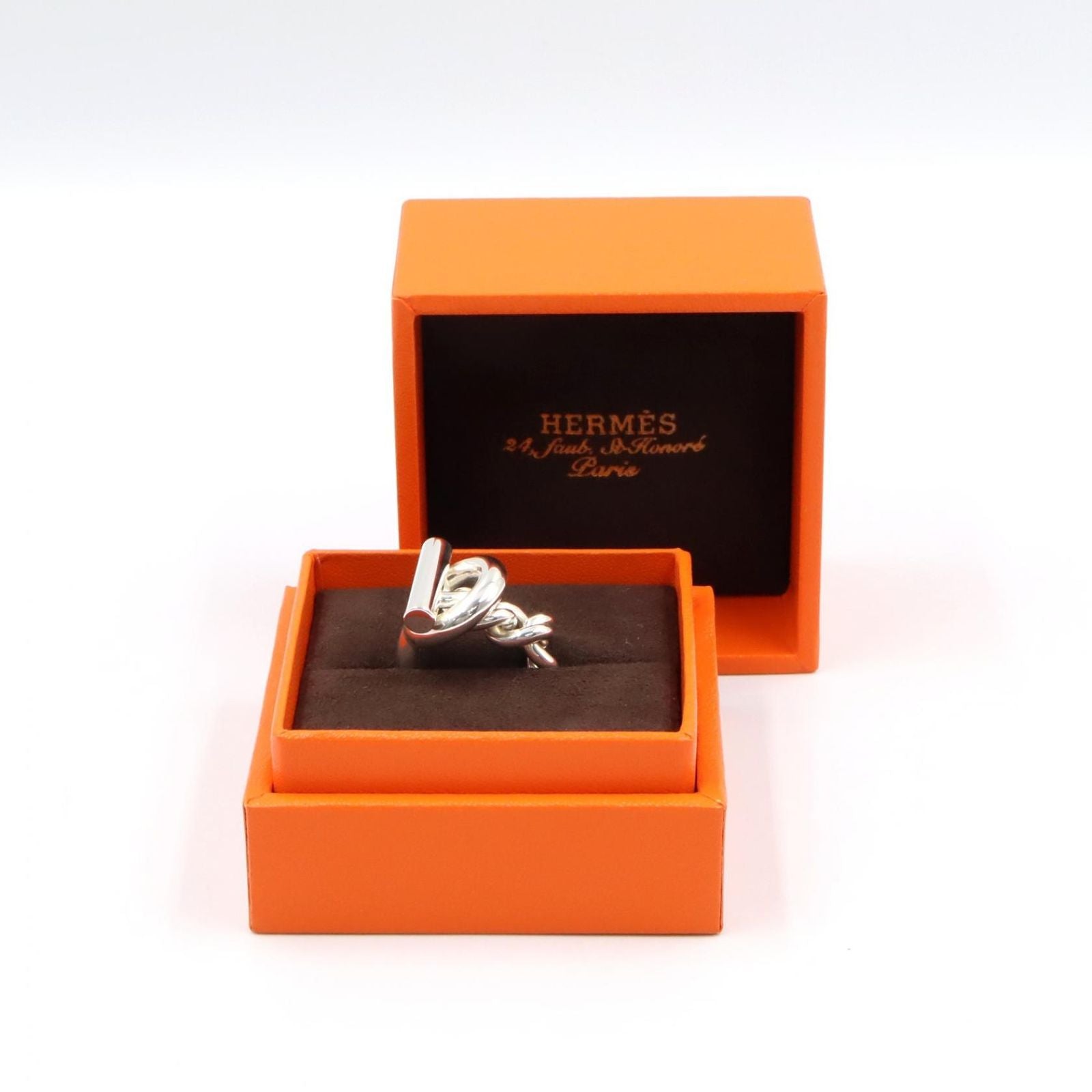 Hermes Ring Croisette GM 925 Sterling Silver — view 7
