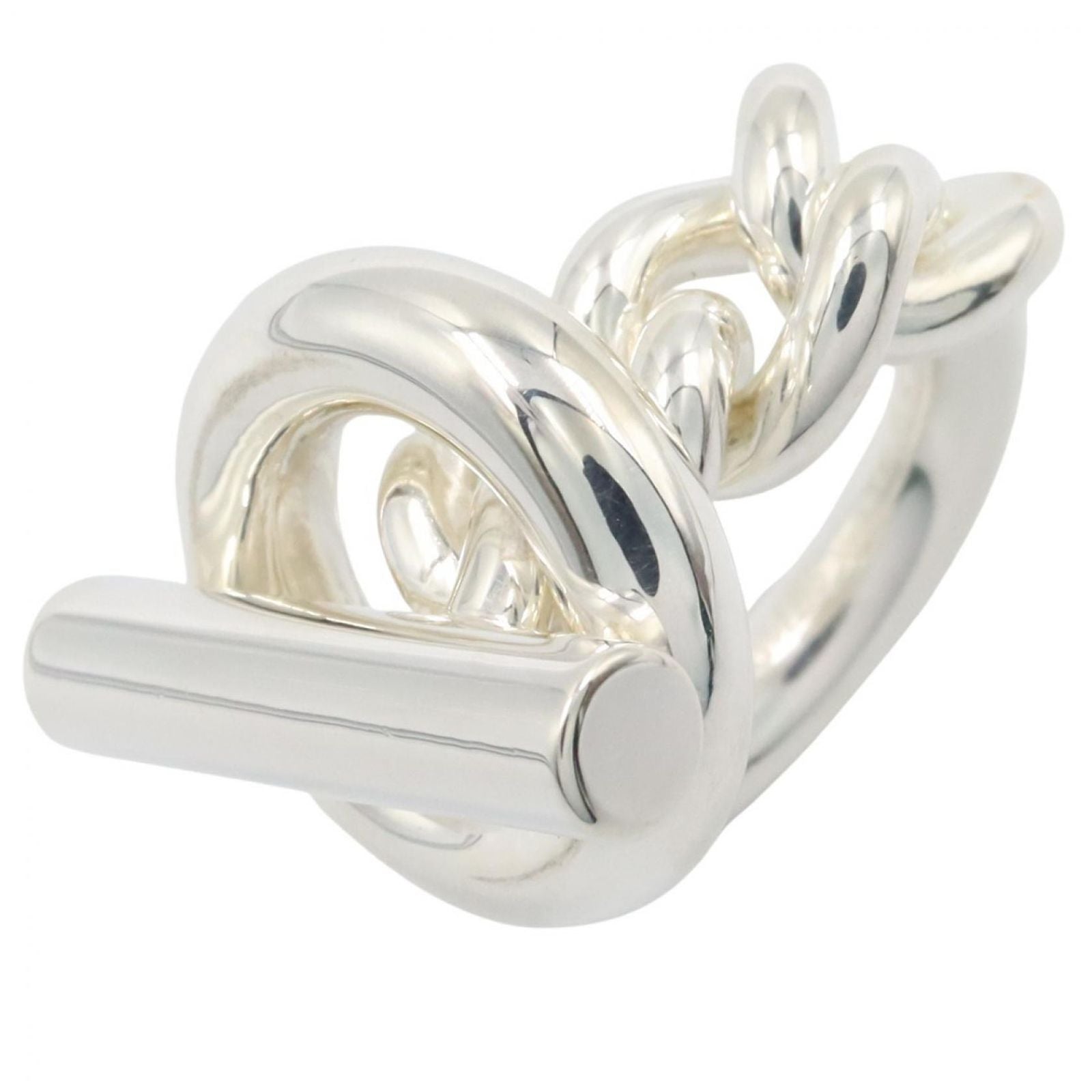 Hermes Ring Croisette GM 925 Sterling Silver